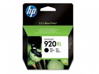 Hewlett Packard HP 920XL Black Officejet Ink Cartridge [CD975AE]