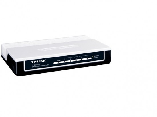 TP-Link TL-SG1005D 5-port Unmanaged Gigabit Desktop Switch (5x10/100/1000M RJ45 ports)