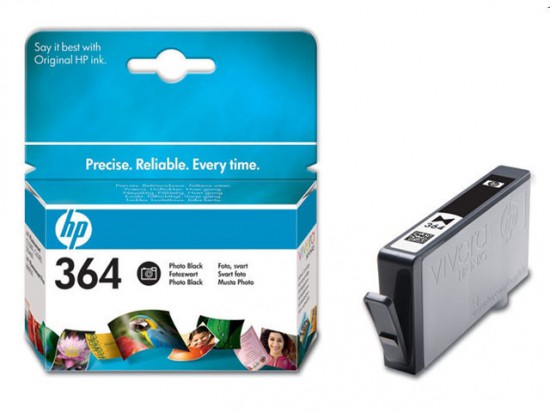 Hewlett Packard HP 364 Photo Black Ink Cartridge [CB317EE]