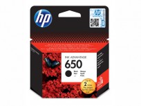 Hewlett Packard HP 650 Black Ink Cartridge [CZ101AE]