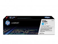 Hewlett Packard HP 128A Cyan LaserJet Print Cartridge [CE321A]