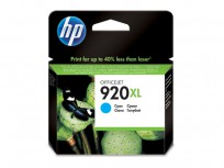 Hewlett Packard HP 920XL Cyan Officejet Ink Cartridge [CD972AE]