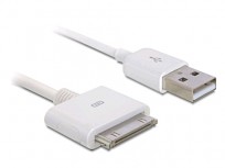 Delock iPhone USB Data and Charging cable 1.8m (White) [82420]