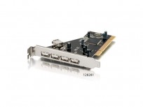 Equip USB2.0 PCI Card 4+1 NEC Chip (MAC OS Support) [128281]