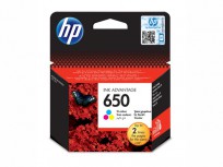 Hewlett Packard HP 650 Tri-color Ink Cartridge [CZ102AE]